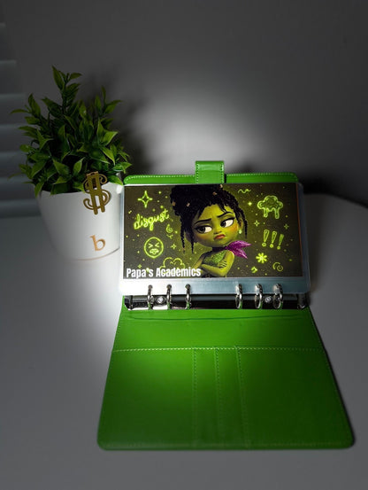 Custom Binder with Envelopes