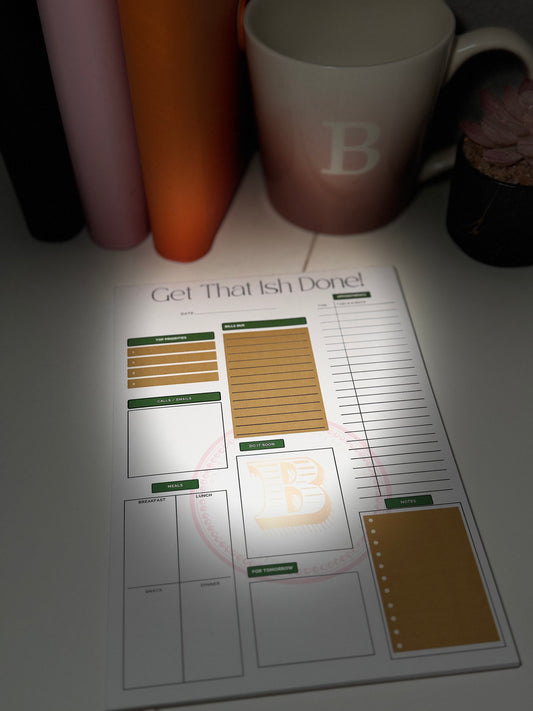 To Do List Notepad