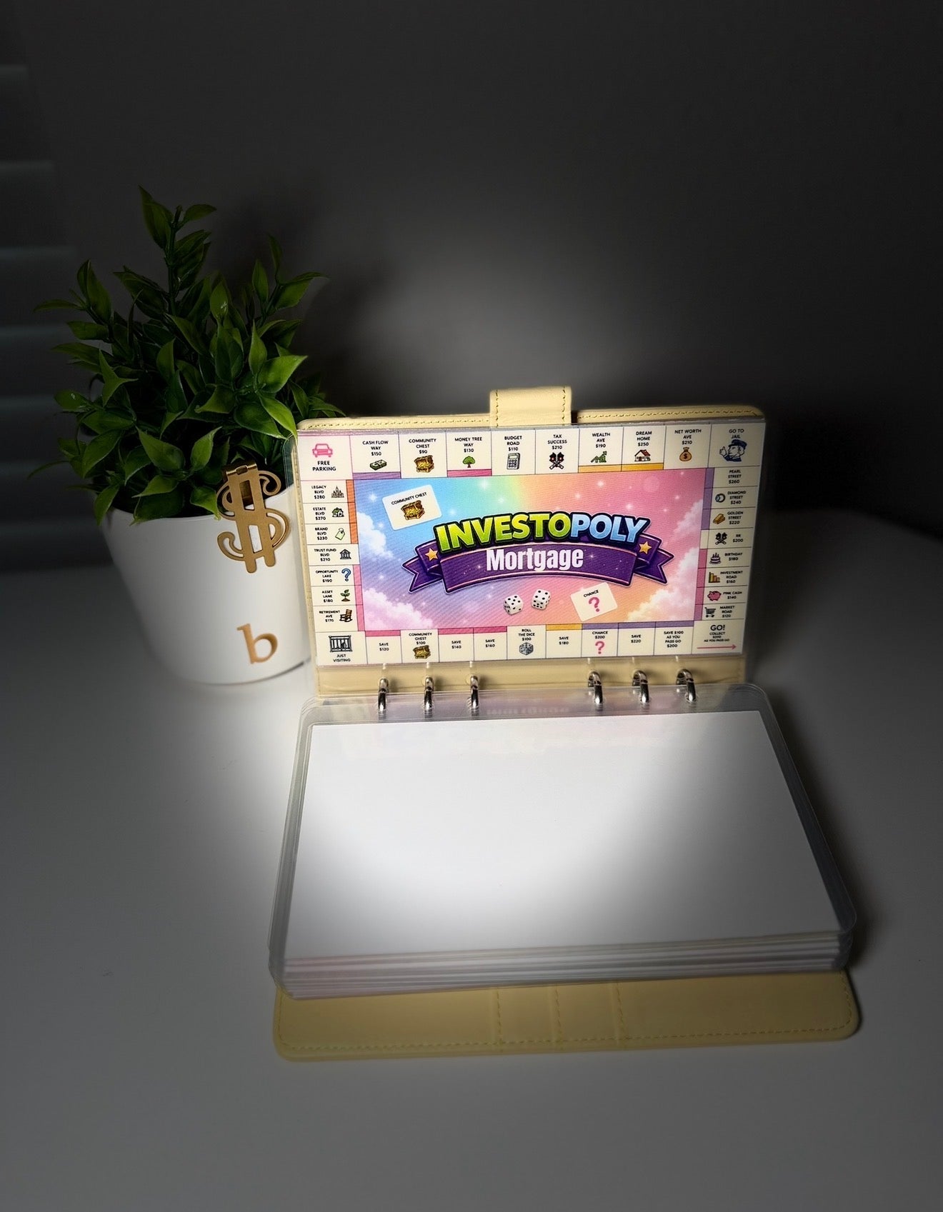 Custom Binder with Envelopes