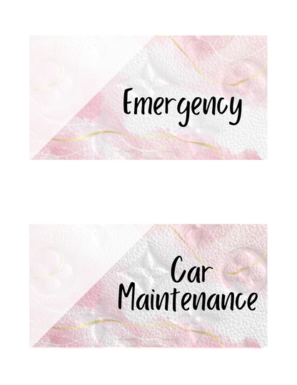 Budget Wallet Envelopes (No Binder)